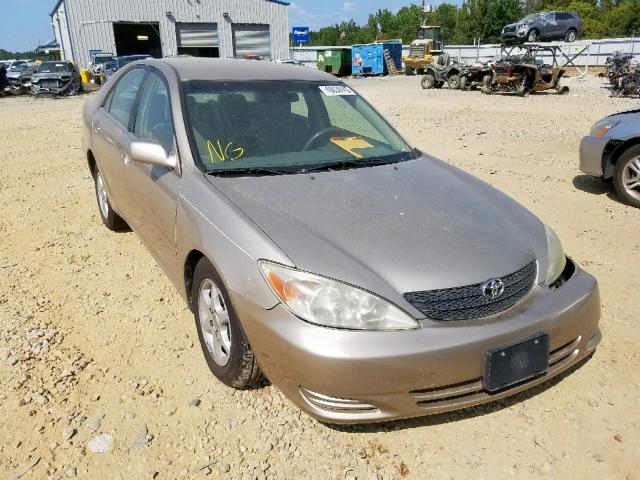 JTDBE32K330179889 - 2003 TOYOTA CAMRY LE GOLD photo 1