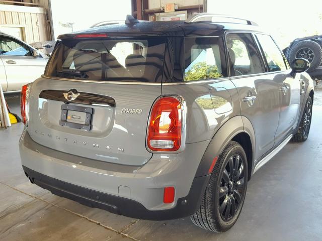 WMZYV5C32J3E03522 - 2018 MINI COOPER COU GRAY photo 4