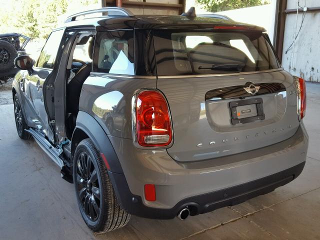 WMZYV5C32J3E03522 - 2018 MINI COOPER COU GRAY photo 9