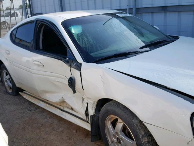 2G2WP522841332512 - 2004 PONTIAC GRAND PRIX Ақ фото 10