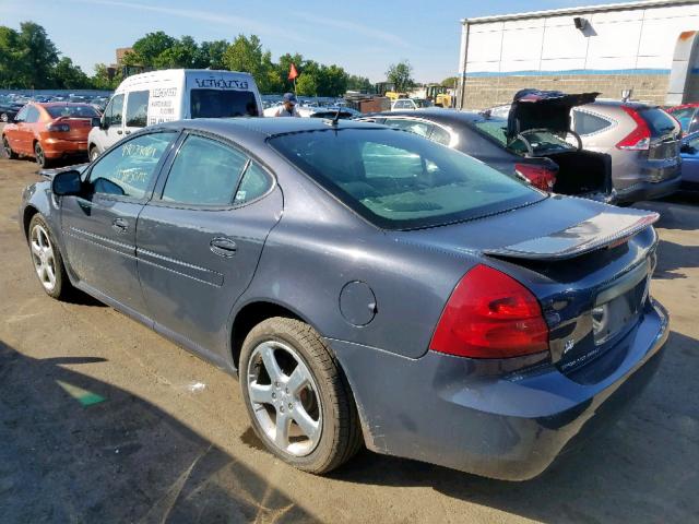 2G2WC58C581150414 - 2008 PONTIAC GRAND PRIX BLUE photo 3