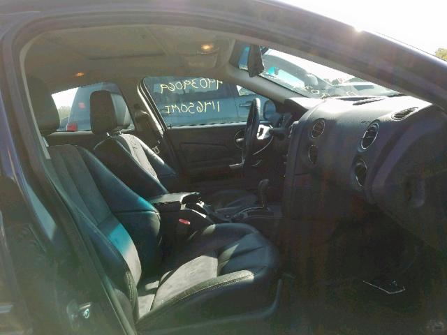 2G2WC58C581150414 - 2008 PONTIAC GRAND PRIX BLUE photo 5