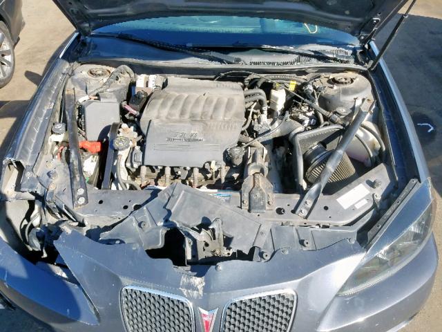 2G2WC58C581150414 - 2008 PONTIAC GRAND PRIX BLUE photo 7