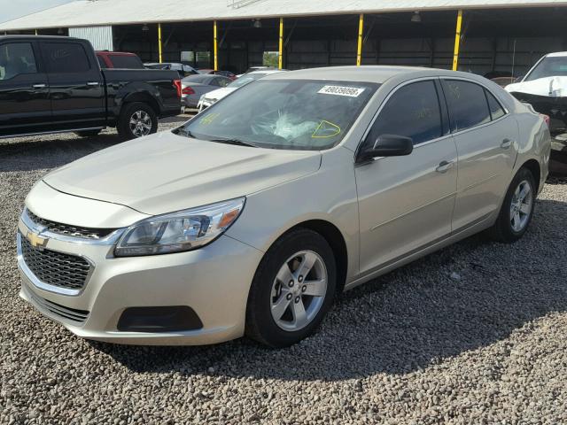 1G11B5SL0EF191645 - 2014 CHEVROLET MALIBU LS 棕色 照片 2