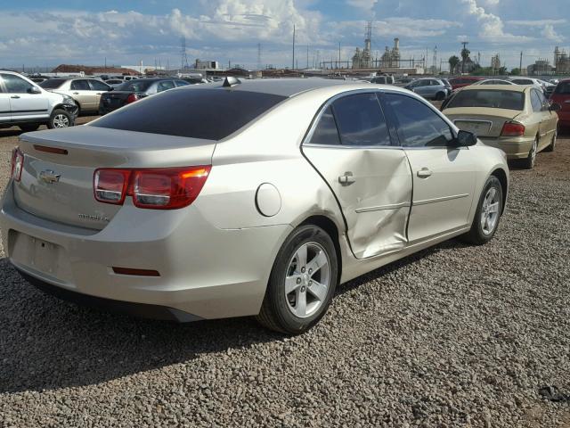 1G11B5SL0EF191645 - 2014 CHEVROLET MALIBU LS 棕色 照片 4