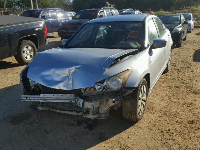 1HGCP25339A121833 - 2009 HONDA ACCORD LX SILVER photo 2