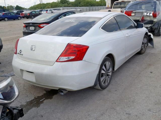 1HGCS1B85CA003394 - 2012 HONDA ACCORD EXL WHITE photo 4