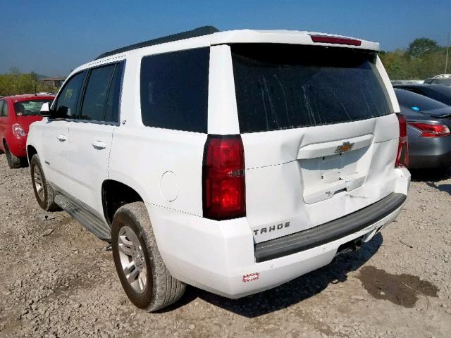 1GNSCBKC1FR120419 - 2015 CHEVROLET TAHOE C150 WHITE photo 3