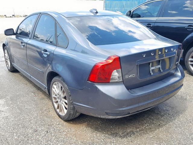 YV1MS382292452482 - 2009 VOLVO S40 2.4I GRAY photo 3