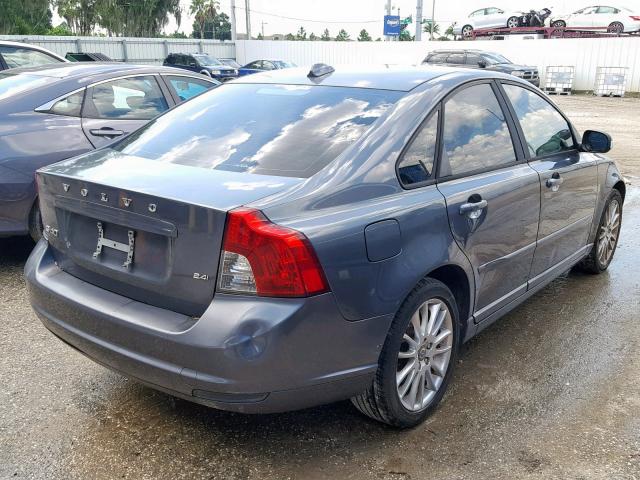 YV1MS382292452482 - 2009 VOLVO S40 2.4I GRAY photo 4