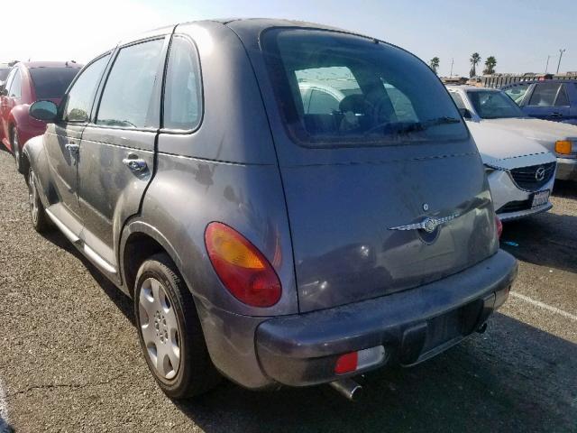 3C4FY48BX4T297190 - 2004 CHRYSLER PT CRUISER GRAY photo 3