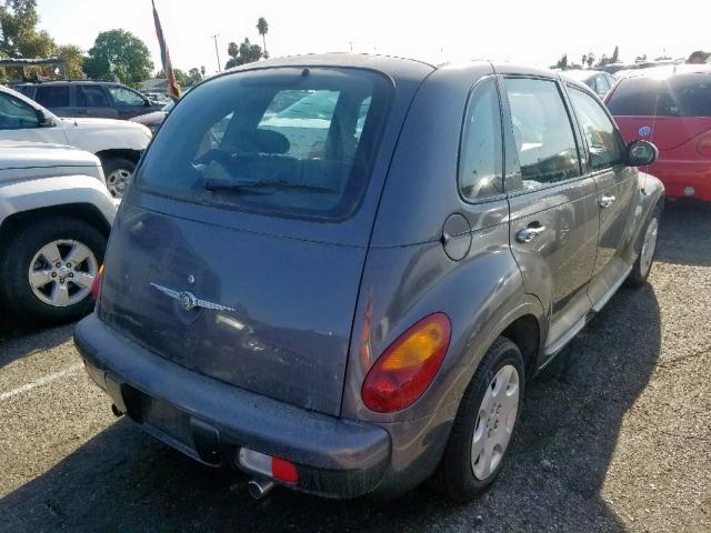 3C4FY48BX4T297190 - 2004 CHRYSLER PT CRUISER GRAY photo 4