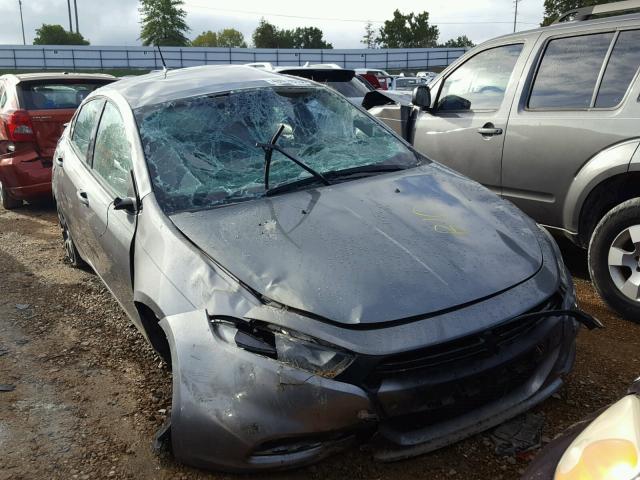 1C3CDFBA4DD340233 - 2013 DODGE DART SXT GRAY photo 1