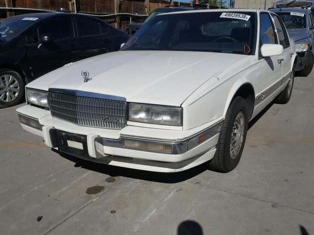 1G6KS53B2MU808820 - 1991 CADILLAC SEVILLE WHITE photo 2