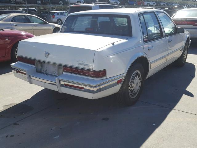 1G6KS53B2MU808820 - 1991 CADILLAC SEVILLE WHITE photo 4