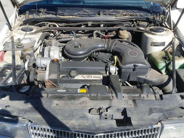 1G6KS53B2MU808820 - 1991 CADILLAC SEVILLE WHITE photo 7