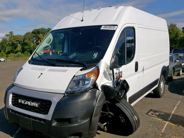 3C6TRVBG6KE547494 - 2019 RAM PROMASTER 白色 照片 2