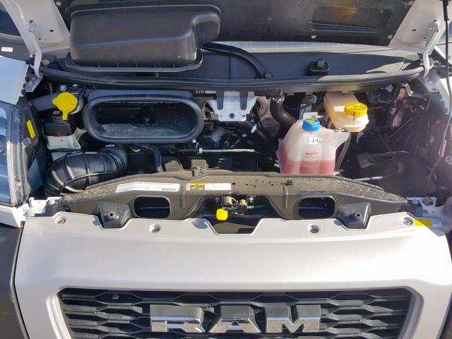 3C6TRVBG6KE547494 - 2019 RAM PROMASTER 白色 照片 7