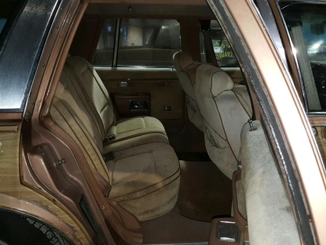 1G4BR84Y7LA406915 - 1990 BUICK LESABRE ES BROWN photo 6