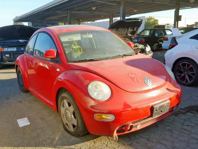3VWCD21C4YM463805 - 2000 VOLKSWAGEN NEW BEETLE წითელი ფოტო 1