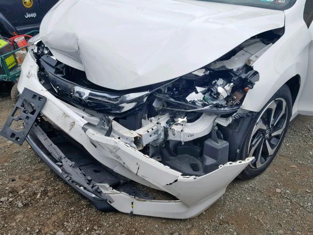 1HGCR2F89HA109110 - 2017 HONDA ACCORD EXL WHITE photo 9