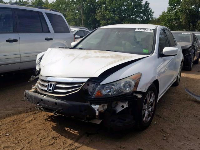 1HGCP2F62BA103953 - 2011 HONDA ACCORD WHITE photo 2