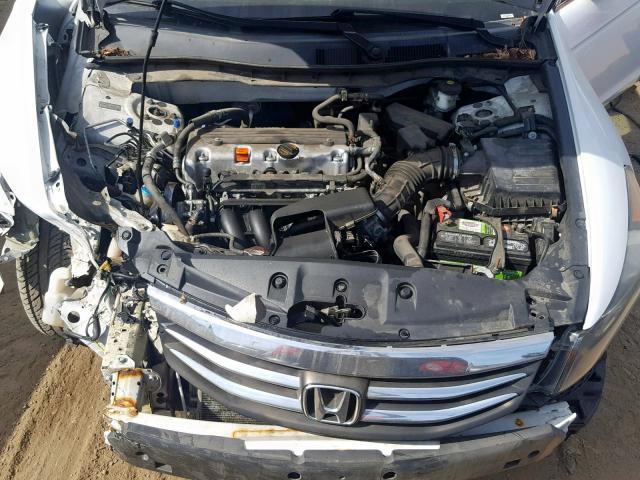 1HGCP2F62BA103953 - 2011 HONDA ACCORD WHITE photo 7