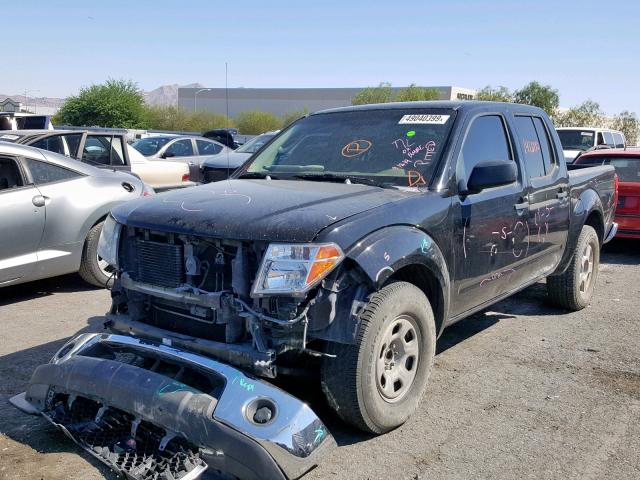 1N6AD07U35C451752 - 2005 NISSAN FRONTIER C BLACK photo 2