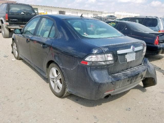 YS3FA4BYXA1613247 - 2010 SAAB 9-3 2.0T BLACK photo 3