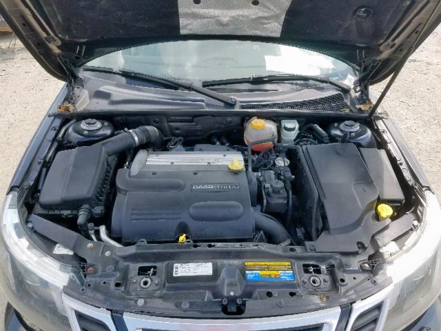 YS3FA4BYXA1613247 - 2010 SAAB 9-3 2.0T BLACK photo 7