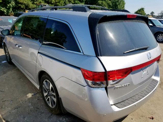 5FNRL5H91EB010320 - 2014 HONDA ODYSSEY TO SILVER photo 3