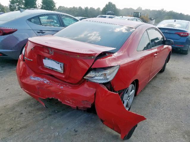 2HGFG12827H536325 - 2007 HONDA CIVIC EX RED photo 1