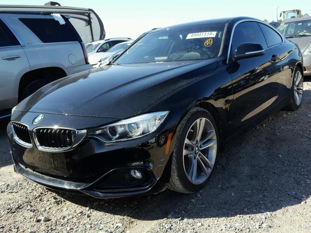 WBA3N7C56GK228241 - 2016 BMW 428 I BLACK photo 2