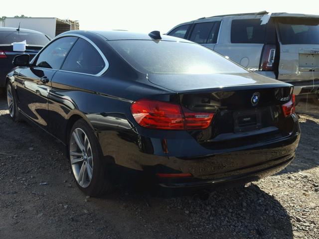 WBA3N7C56GK228241 - 2016 BMW 428 I BLACK photo 3