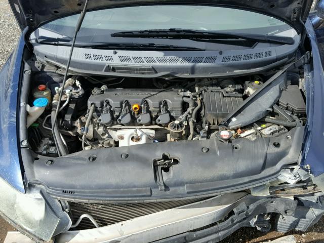 1HGFA16828L091777 - 2008 HONDA CIVIC BASE Mavi foto 7