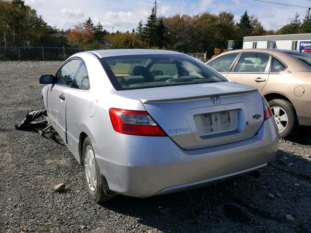 2HGFG11319H003035 - 2009 HONDA CIVIC DX-G SILVER photo 3