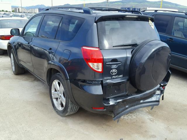 JTMZD32V275035531 - 2007 TOYOTA RAV4 SPORT GRAY photo 3