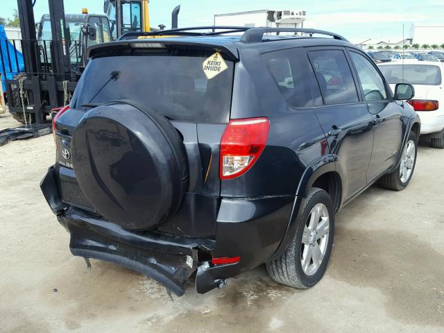 JTMZD32V275035531 - 2007 TOYOTA RAV4 SPORT GRAY photo 4