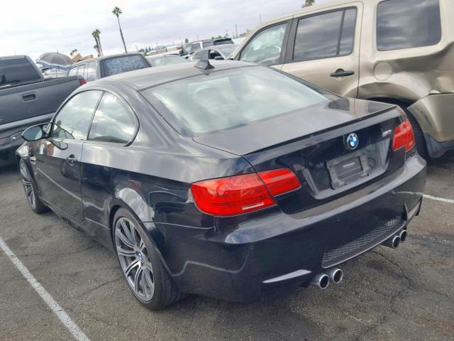 WBSKG9C56BE367547 - 2011 BMW M3 BLACK photo 3