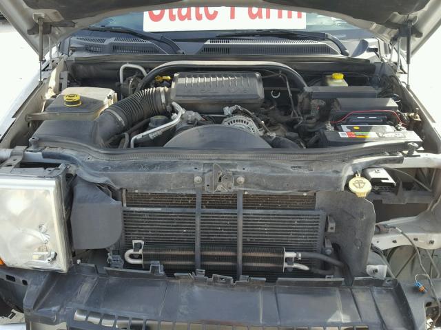 1J8HH58P17C622487 - 2007 JEEP COMMANDER SILVER photo 7