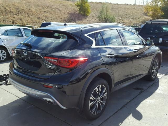 SJKCH5CR8HA026278 - 2017 INFINITI QX30 BASE BLACK photo 4