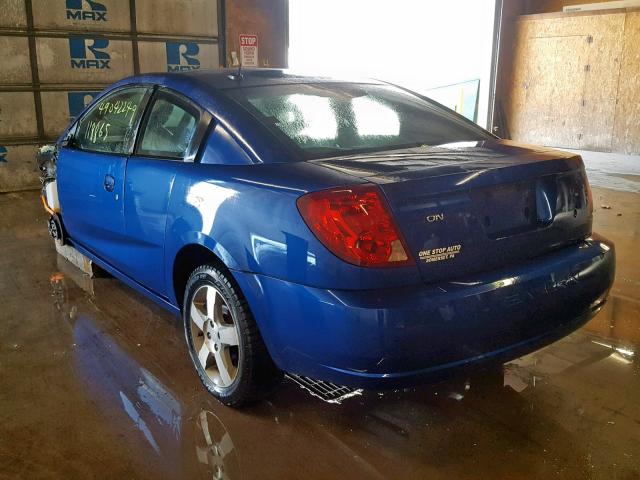 1G8AW15FX6Z140982 - 2006 SATURN ION LEVEL BLUE photo 3