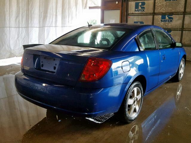 1G8AW15FX6Z140982 - 2006 SATURN ION LEVEL BLUE photo 4