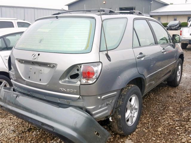 JTJHF10UX20239629 - 2002 LEXUS RX 300 GREEN photo 4