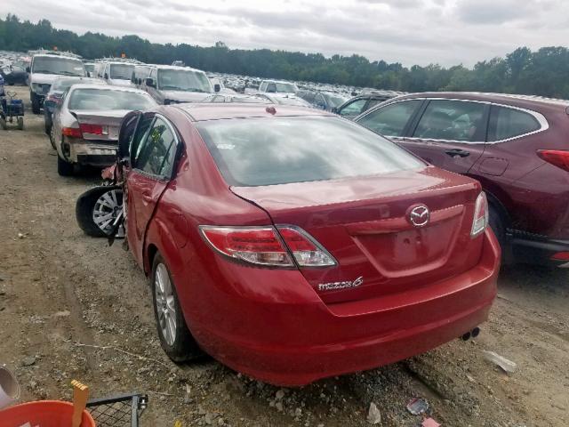 1YVHP82A595M42222 - 2009 MAZDA 6 I BURGUNDY photo 3