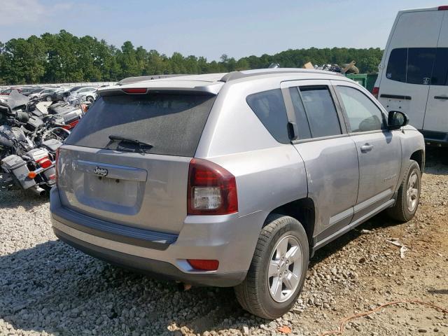 1C4NJCBA1ED844963 - 2014 JEEP COMPASS SP GRAY photo 4