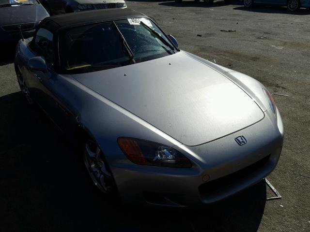 JHMAP11433T002270 - 2003 HONDA S2000 SILVER photo 1