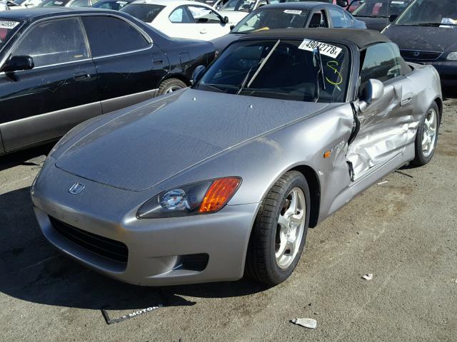 JHMAP11433T002270 - 2003 HONDA S2000 SILVER photo 2