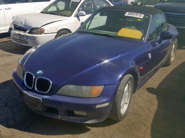 4USCH7323VLE04120 - 1997 BMW Z3 1.9 BLUE photo 2