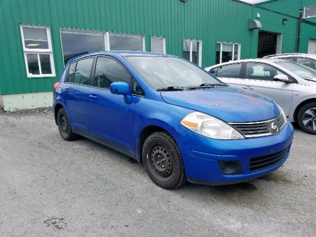 3N1BC13E78L401902 - 2008 NISSAN VERSA S BLUE photo 1